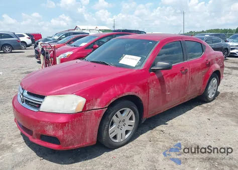 2013 Dodge Avenger Se from USA, damaged, VIN 1C3CDZAB5DN567307